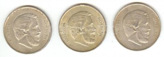 1947. 5Ft Ag "Kossuth" (3x) T:2-,3