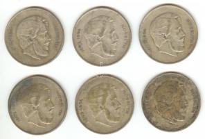 1947. 5Ft Ag "Kossuth" (6x) T:3