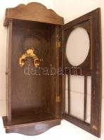 Régi fali ingaóra doboza üveg betéttel 53x24cm