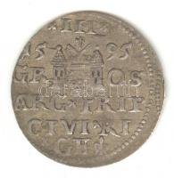 Lengyelország/Királyság/Riga 1595. 3Gr "III.Zsigmond" Ag T:2-
Poland/Moneta Civitatis Riga...