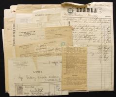 Nagy vegyes papírrégiség tétel: térkép, képeskönyv, kártyanaptár, menetrend, fotók, árverési katalóg...