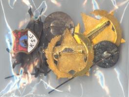 ~1970. A Külkereskedelem Kiváló Dolgozója (2x) kitüntetés kétféle zománcozással + Külkereskedelmi tö...