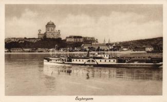 A Visegrád gőzös Esztergomnál / Hungarian steamship