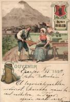 1898 Glaris, Suchard cacao litho (EK)