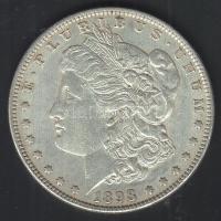 Amerikai Egyesült Államok 1898. 1$ Ag "Morgan" T:2- USA 1898. Morgan Dollar Ag C:VF