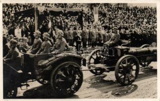 Kolozsvár entry of the Hungarian troops, Horthy, vissza So.Stpl