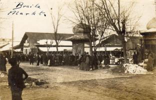 Braila Markt Foto AK