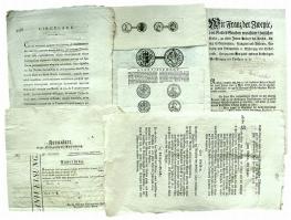 ~1760-1858. Mária Terézia uralkodásának idejéből és az azt követő időszakból származó rendelet illet...