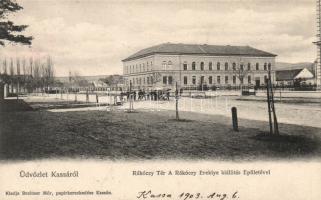 Kassa Rákóczi square, relic exhibition