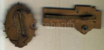 ~1975. 3. Osztályos Gépjárművezető jelvény + 1. Osztályos Vezetékes Híradó jelvény T:2