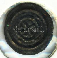 1131-1141. Denár Ag "II.(Vak)Béla" (0,42g) T:2 patina
Huszár 50.,Unger I.: 43