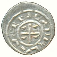 1131-1141. Denár Ag "II.(Vak)Béla" (0.26g) T:1- / 
Hungary 1131-1141. Denar Ag "Bela ...