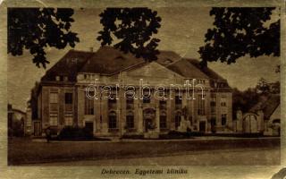 Debrecen Egyetemi klinika (EK)