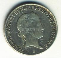 Ausztria/magyar verdejel 1840B 20Kr Ag "V. Ferdinánd" T:3 k