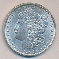 Amerikai Egyesült Államok 1897. 1$ Ag "Morgan" T:2
USA 1897. Morgan Dollar Ag C:XF