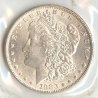 Amerikai Egyesült Államok 1883. 1$ Ag "Morgan" T:2
USA 1883. Morgan Dollar Ag C:XF