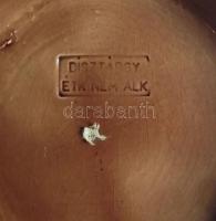 Vegyes porcelán tétel: 2 db Hollóházi korsó, 6 db kávéscsésze, kerámia kancsó, cukorkakínáló, korsó,...