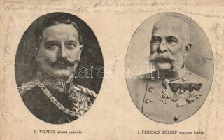 Wilhelm II, Franz Josef; Gringlinger J. (Rb)