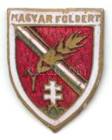 ~1930. "Magyar Földért" zománcozott jelvény T:2(letört a tű)