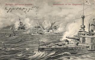 Battleships, naval battle