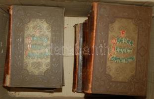 A magyar nemzet története I-X. Szerkesztette: Szilágyi Sándor. Bp., 1895-1898. Athenaeum. Díszes, va...