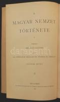 A magyar nemzet története I-X. Szerkesztette: Szilágyi Sándor. Bp., 1895-1898. Athenaeum. Díszes, va...