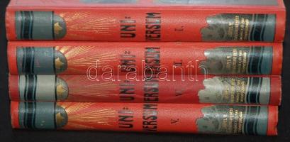 Universum. Évkönyv a család és ifjúság számára. I.-VIII. kötet. Szek. Hankó Vilmos. Egységes hibátla...