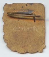 1919. "Tanácsköztársaság Emléktúra 1919. Márc. 21." zománcozott jelvény T:2-