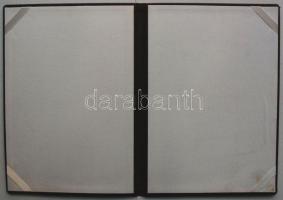 Okmánytartó mappa Budapest címerrel