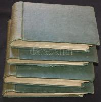 Das Kleine Universum. Ein Bildwerk in interessanten Ansichten. I.-IV. Bände. Komplett sorozat. A 4 d...