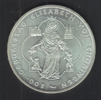 Németország 2007. 10€ Ag "Árpád-házi Szent Erzsébet" T:2
Germany 2007. 10 Euro A...