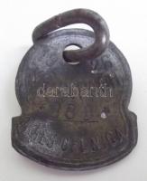 1926. Korompa / Gölnicbányai járás ebadójegy "383"-as számmal T:2-