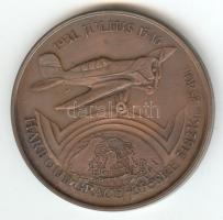 Bozó Gyula (1913-2004) 1991. "60 éves a magyar óceánrepülés - Endresz Gy.-Magyar S." Br em...