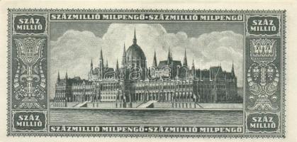 1946. 100.000.000MP eltolódott nyomattal T:I
