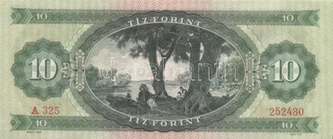 1962. 10Ft (2x) egymás utáni sorszámmal T:I