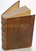 Szent-Györgyi József: A'leg-nevezetesebb természeti dolgok esméreti. Az apróbb oskolák számára készítette, orvos doktor, nemes és szabad királyi Debreczen városának rendes physicusa. I. darab Debreczenbenn, 1803. Szigethy Mihály ny. XIX. rézmetszetű táblával. XIX. sz végi bordázott gerincű egészbőr kötésben. Szép állapotban. / Book about natural sciences with 19. copper engravings in full leather binding