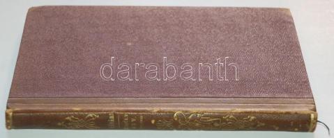Kővári László: Erdély nevezetesebb családai. Kolozsvár, 1854. Barráné és Stein. 279 p. Korabeli, aranyozott gerincű félbőr kötésben. Megkímélt állapotú, jó példány. Ex librissel / Genealogy of Transsylvanian families. With pictures of coat of arms
