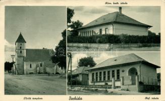 Berhida Római katolikus iskola, Református iskola, Török templom (EK)