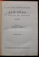 Lion Feuchtwanger: Jud Süss. Bp, 1946, Nova Irodalmi Intézet. Kiadói egészvászon kötésben, szép állapotban