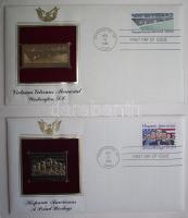 Amerikai Egyesült Államok 1984. "Vietnami Veteránok Emlékműve 20c" / 1984. "Hispán Am...