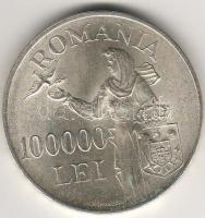 Románia 1946.500L ezüst T:2+