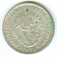 1938. 2P Ag "Madonna" T:2-