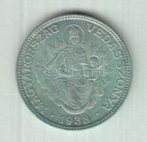 1938. 2P Ag "Madonna" T:2-