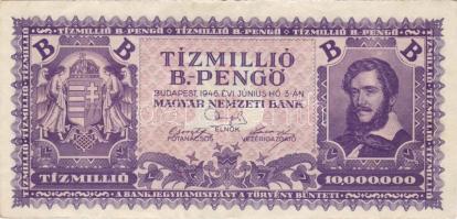 1946. 10.000.000B.-Pengő T:I-
