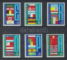 Konferenz über Sicherheit und Zusammenarbeit in Europa Marken aus Block, Európai Biztonsági és Együttműködési Konferencia- Madrid blokkból kitépett bélyegek, European Conference on Security and Cooperation - Madrid stamps from block