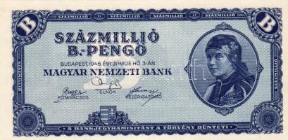 1946. 100.000.000B.-Pengő T:I