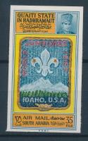 Cserkész világtalálkozó, Idaho (USA) bélyeg, World Scout Jamboree, Idaho (USA)stamp