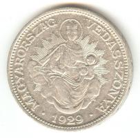 1929. 2P Ag "Madonna" T:2-