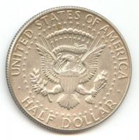 Amerikai Egyesült Államok 1968D. 1/2$ Ag &quot;Kennedy&quot; T:2 USA 1968D 1/2 Dollar Ag &quot;Kennedy&quot; C:XF