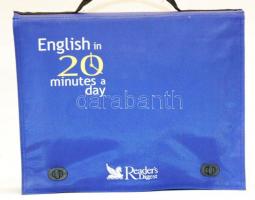 Reader's Digest angol nyelvoktató csomag: tankönyv, CD-k, megoldókulcs, táskával